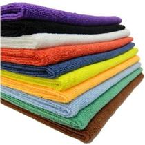 Pano Micro Fibra Para Limpeza Em Geral 5 Unidades 25 x 25 cm