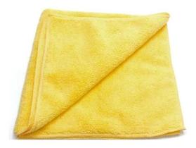 Pano microfibra 39x39cm amarelo
