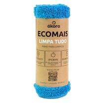 Pano Microfibra Limpa tudo 30 x 30cm Azul Claro Ákora - AKORA Pano Microfibra Limpa tudo 30 x 30cm Azul Claro Ákora - AKORA