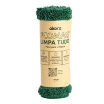 Pano Microfibra Limpa tudo 30 x 30cm Verde Escuro Ákora