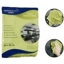 Pano Microfibra Limpa Vidros Multiuso Amarelo Perfect 40cm Pano Microfibra Limpa Vidros Multiuso Amarelo Perfect 40cm