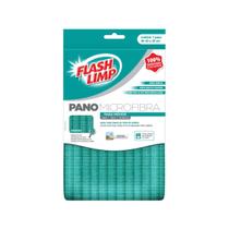 Pano Microfibra Limpeza Para Moveis Flash Limp