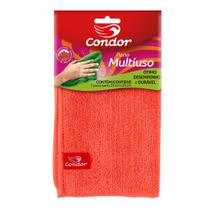 Pano Microfibra Multiuso Laranja 35x35cm - Condor