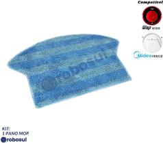 Pano Mop Para Robô Aspirador WAP W300 e Midea Smart VRB81B