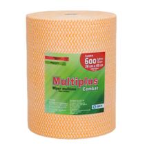 Pano Multiuso 28 x 40cm 300mt 750 Folhas Laranja Combat