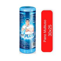 Pano Multiuso 30x25 cm - Rolo c/ 50 Unidades - Mr. Plus Pano Multiuso 30x25 cm - Rolo c/ 50 Unidades - Mr. Plus