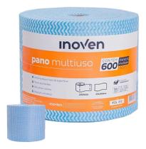 Pano Multiuso Azul Inoven Perfex Rolo 600 Folhas 20x240m Pano Multiuso Azul Inoven Perfex Rolo 600 Folhas 20x240m