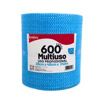 Pano Multiuso Azul Limpeza Perfex Rolo C/600 Panos