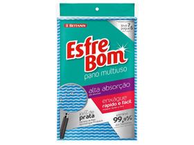Pano Multiuso Esfrebom Bettanin com 7 unidades.