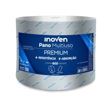 Pano Multiuso Inoven Premium Rolo 240mts x 25cm (600 panos)