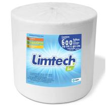 Pano Multiuso Limtech - 29cm X 240m - 600 Folhas - 35g/m² - Branco - Ober