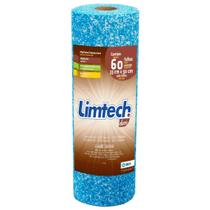 Pano Multiuso Limtech - 33cm X 30m - 60 Folhas - 45g/m² - Azul