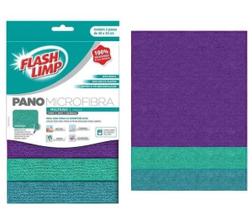 Pano Multiuso Microfibra Com 3 Panos Flash Limp Flp 6742