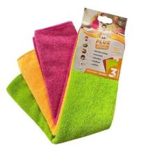 Pano Multiuso Microfibra com 3 Unidades 30X38 Talge