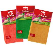 Pano Multiuso Microfibra Multiuso 35x35 Condor
