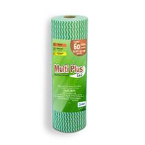 Pano Multiuso Multiplus - 29cm X 30m - 60 Folhas - 35g/m² - Verde