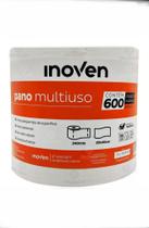 Pano Multiuso para cozinha e limpeza tipo perfex rolo com 600 panos branco Inoven Pano Multiuso para cozinha e limpeza tipo perfex rolo com 600 panos branco Inoven