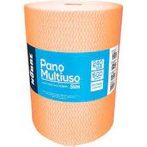 Pano Multiuso Slim 28Cm X 240M Picotado 600 Panos - Laranja Pano Multiuso Slim 28Cm X 240M Picotado 600 Panos - Laranja