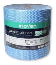 Pano Multiuso Tipo Perfex Azul 28cmx300mts Rolo C 600 Panos