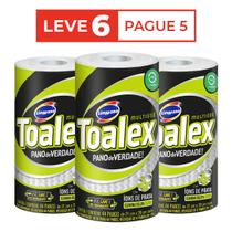 Pano Multiuso Toalex Roll - Leve 6 Pague 5 - Limppano