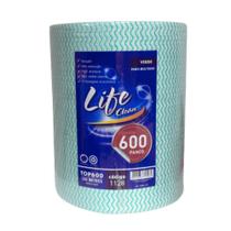 Pano Multiuso Verde Rolo com 28 x 240m Life Clean