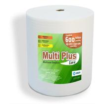 Pano Multiuso Wave Multiplus - 29cm X 300m - 600 Folhas - 35g/m² - Branco