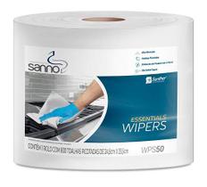 Pano Multiuso Wiper 25x34 Branco 800 Folhas WPS50 Santher - SANTHER PROFESSIONAL