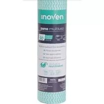 Pano Multiuso Wiper Inoven Verde 28cm x 25m Rolo Viscose Poliéster Absorvente