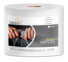 Pano Multiuso Wiper Rolo WPS71 Branco 600 unidades Sanno Santher