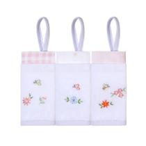 Pano Paninho de boca Bebê Bordado C/Prendedor de chupeta 40x40cm 100%Algodão c/3 unidades Pano Paninho de boca Bebê Bordado C/Prendedor de chupeta 40x40cm 100%Algodão c/3 unidades