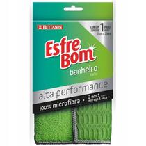 Pano para Banheiro Microfibra ALTA Performance Esfrebom Verde Pano para Banheiro Microfibra ALTA Performance Esfrebom Verde