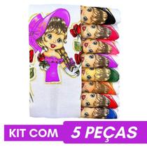 Pano Para Fazer Saia Crochê Boneca Artesã C/ Glitter - 5 Un. Pano Para Fazer Saia Crochê Boneca Artesã C/ Glitter - 5 Un.