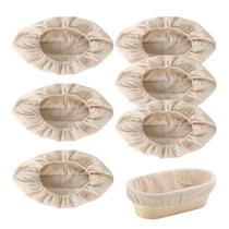 Pano para Fermentação Banneton KONGDY 6 unidades Oval 25cm Pano para Fermentação Banneton KONGDY 6 unidades Oval 25cm