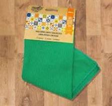 Pano para limpeza de pisos com furo verde central Pano para limpeza de pisos com furo verde central