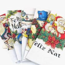 Pano Prato Copa Estampado Natal 20 Unidades. Pano Prato Copa Estampado Natal 20 Unidades.