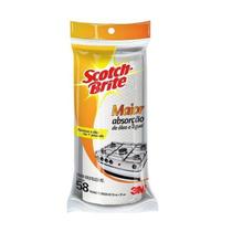 Pano Reutilizavel SCOTCH Brite 20CM X 20CM 58 Unidades 3M Pano Reutilizavel SCOTCH Brite 20CM X 20CM 58 Unidades 3M