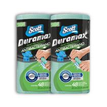 Pano Reutilizável Scott Duramax C/48 - Kit 2 Unidades Antibacteriano