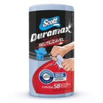 Pano Reutilizável Scott Duramax Rolo Azul 58 unidades