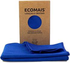 Pano Seca Louças e Cristais Ecomais AKORA - Pano Especial - Não solta FIAPOS - Unidade