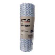 Pano TNT Multiuso Em Rolo Azul Com 75 Panos PROCLEAN Superpro Pano TNT Multiuso Em Rolo Azul Com 75 Panos PROCLEAN Superpro