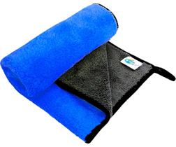 Pano Toalha Microfibra Dupla Face 2 Lados Secagem Rápida Automotivo 40x40 600Gsm JS
