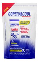 Pano Umedecido Álcool 70 Coperalcool Bacfree Sachê C/ 35un