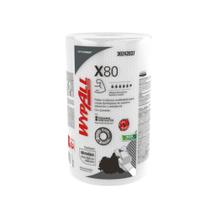 Pano Wiper Wypall X80 Plus Rolo Kimberly Clark com 80 Folhas
