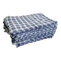 Pano Xadrez Formato Saco Alvejado 40X60Cm 1U Kit 100 Pano Xadrez Formato Saco Alvejado 40X60Cm 1U Kit 100