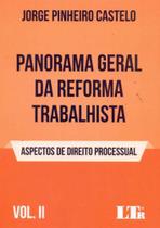 Panorama geral da reforma trabalhista - aspectos do direito processual - 2018 - vol. 2