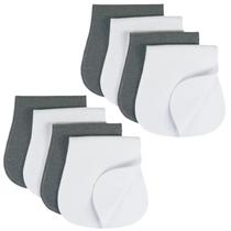 Panos de arroto Arnzion, kit com 8 unidades, 48 x 23 cm, algodão impermeável