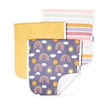 Panos de arroto para bebês Copper Pearl, pacote com 3, 53 x 25 cm de algodão