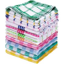 Panos de cozinha Patelai 12 peças de toalhas absorventes 35x35cm Panos de cozinha Patelai 12 peças de toalhas absorventes 35x35cm