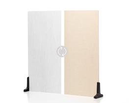 Panos de fundo fotográficos V-FLAT WORLD Duo Board 24x24cm branco/creme