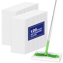Panos de limpeza a seco, recargas Orighty Mop Pads, 120 unidades Panos de limpeza a seco, recargas Orighty Mop Pads, 120 unidades